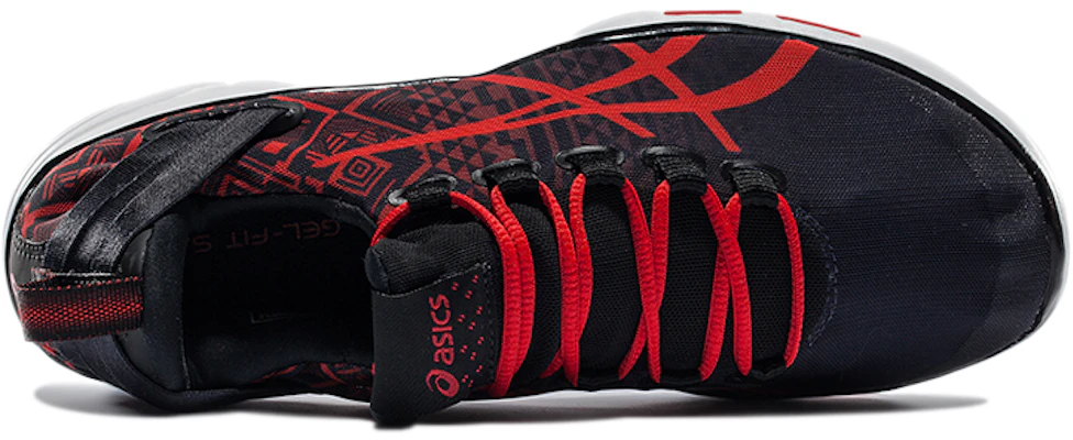 (W) ASICS Gel-Fit Sana 2 ''Nero Vermiglio'' S652N-9023 Lookbook (W) ASICS Gel-Fit Sana 2 ''Nero Vermiglio'' S652N-9023