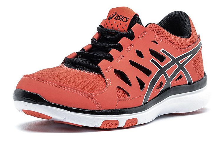 Lookbook Asics Gel-Fit Tempo 舒適 透氣 低筒 跑步鞋 女款 橙色