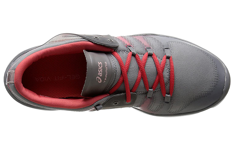 Shop (W) 亚瑟士Gel-Fit Vida‘灰红’运动鞋 S568N-9617