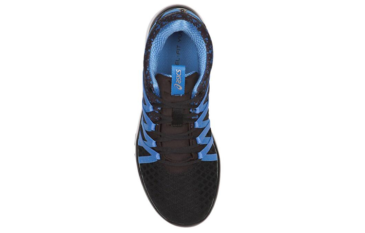 Shop (W) ASICS Gel-Fit Yui Sneakers Nero/Blu S750N-9040