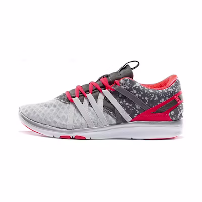 (W) ASICS Gel-Fit Yui Sneakers Grey/Red