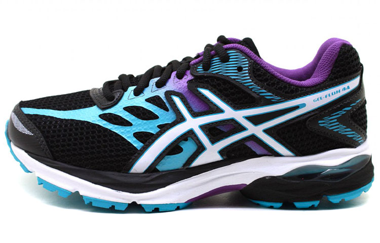 Buy Asics Gel-Flux 4 運動 耐磨防滑輕便 低筒 跑步鞋 女款 黑藍