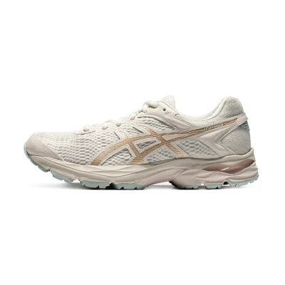 (W) ASICS Gel-Flux 4 White/Golden