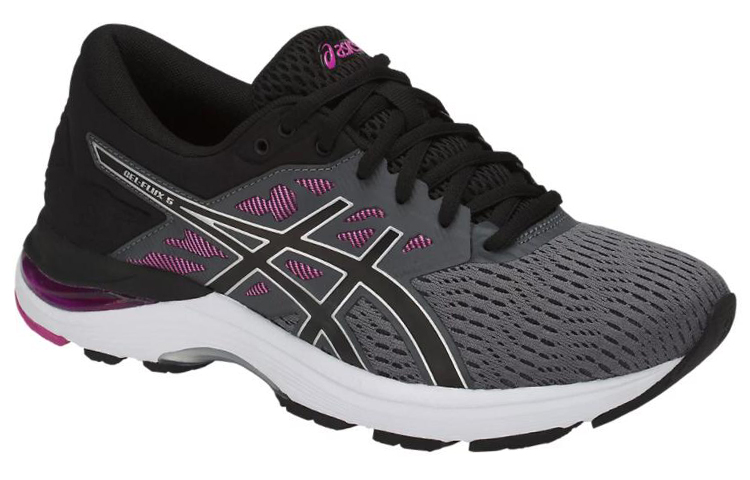 Lookbook (W) ASICS Gel-Flux 5 ''Grijs Zwart'' T861N-9790