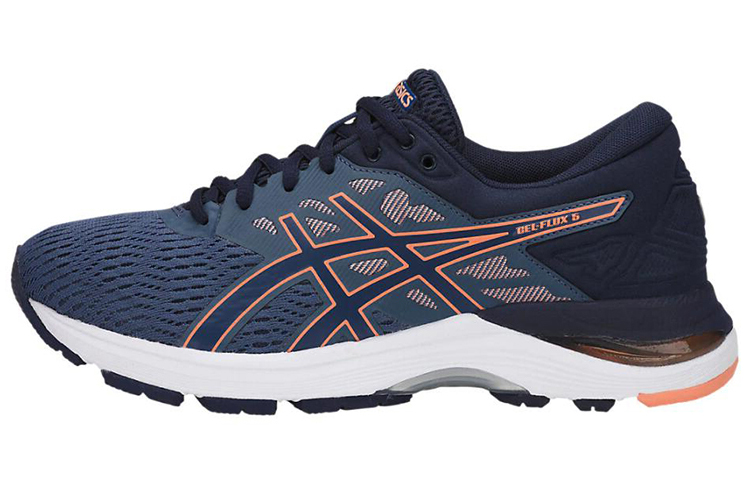 (Women) ASICS Gel-Flux 5 Blue/ 'Orange' T861N-5630