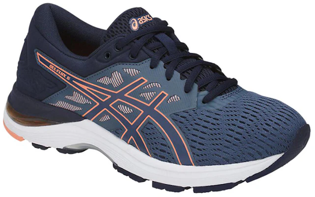 (W) ASICS Gel-Flux 5 Blauw/ ''Oranje'' T861N-5630 Lookbook (W) ASICS Gel-Flux 5 Blauw/ ''Oranje'' T861N-5630