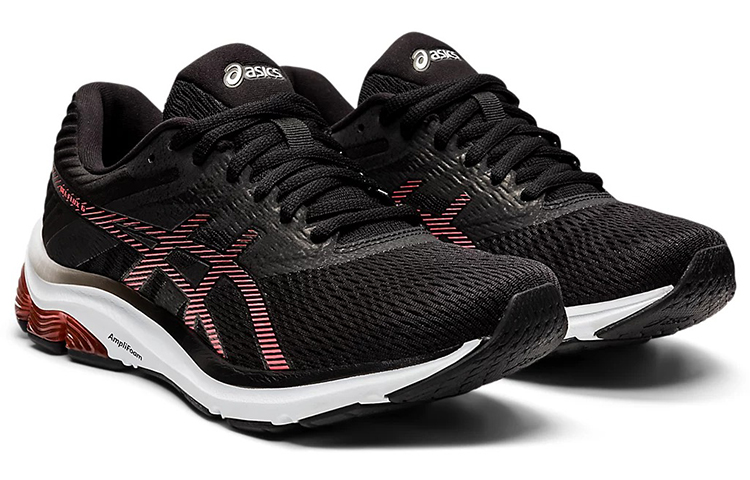 Lookbook (W) ASICS Gel-Flux 6 'Hitam Blazing Coral' 1012A734-008