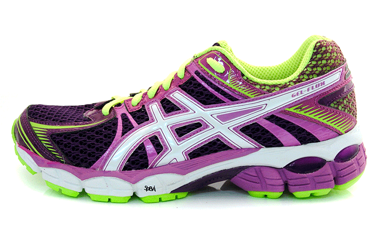 (Women) ASICS Gel-Flux Low 'Black Purple' T3D9N-3301