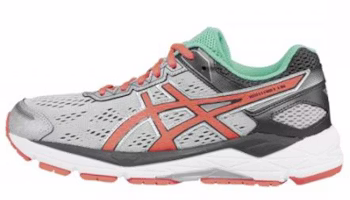 (Women) ASICS Gel-Fortitude 7 Low 'Grey Red' T5G7N-9306 (Women) ASICS Gel-Fortitude 7 Low 'Grey Red' T5G7N-9306