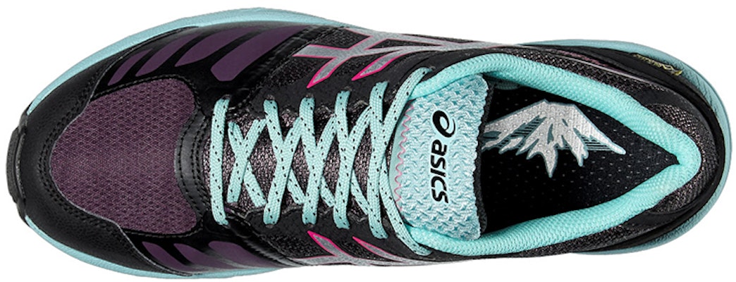 亞瑟士 Gel-Fuji Setsu 2 G-tx 舒適 越野 耐磨 低幫 跑步鞋 女款 黑粉藍 Shop 亞瑟士 Gel-Fuji Setsu 2 G-tx 舒適 越野 耐磨 低幫 跑步鞋 女款 黑粉藍