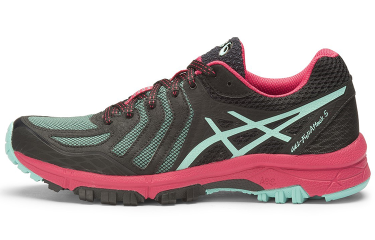 (Women) ASICS Gel-Fujiattack 5 'Black Blue Red' T680N-9039