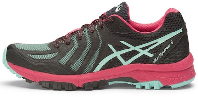(Women) ASICS Gel-Fujiattack 5 'Black Blue Red' T680N-9039 (Women) ASICS Gel-Fujiattack 5 'Black Blue Red' T680N-9039
