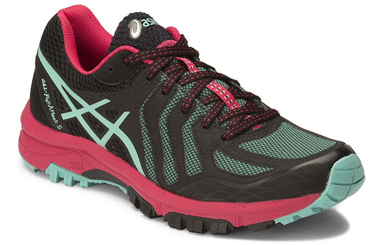 Lookbook (W) 아식스 젤-후지어택 5 '검/파/빨' T680N-9039