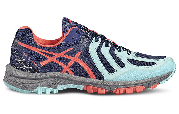Order (W) ASICS Gel-Fujiattack 5 ''Bleu Orange'' T680N-6720