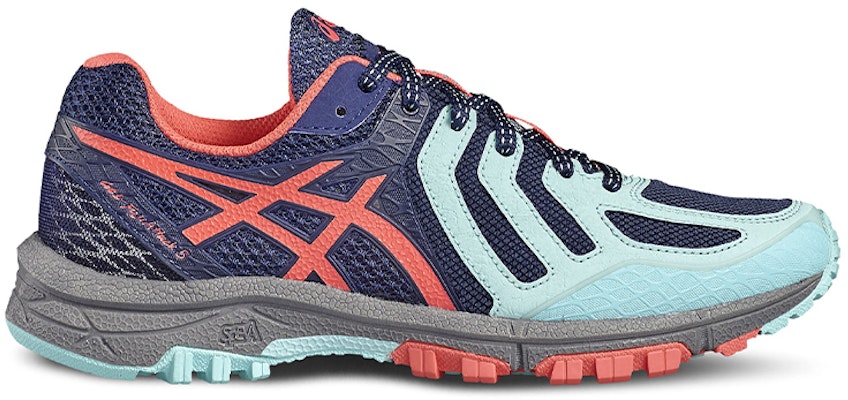 (Women) ASICS Gel-Fujiattack 5 'Blue Orange' T680N-6720 Order (Women) ASICS Gel-Fujiattack 5 'Blue Orange' T680N-6720