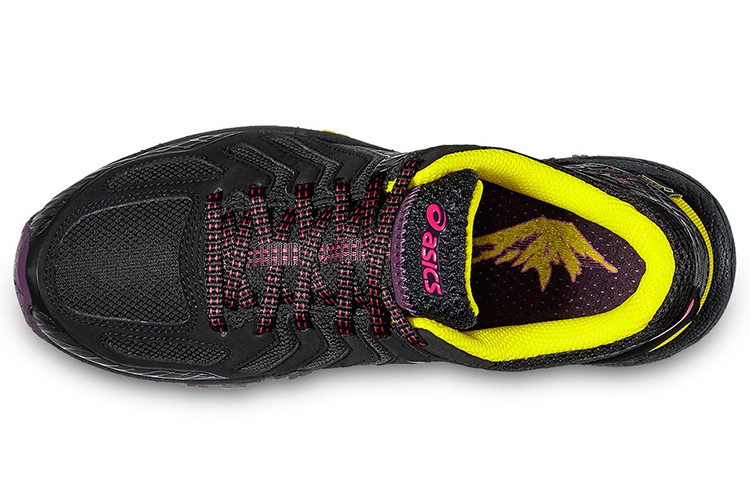 Order (W) ASICS Gel-Fujiattack 5 G-TX 'Hitam Kuning Merah Jambu' T681N-3319