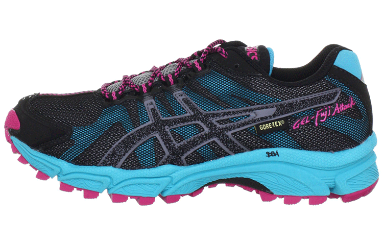 (Women) ASICS Gel-FujiAttack 'Black Blue' T2D5N-9099
