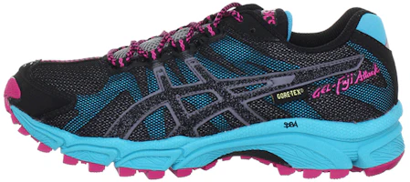 (Women) ASICS Gel-FujiAttack 'Black Blue' T2D5N-9099 (Women) ASICS Gel-FujiAttack 'Black Blue' T2D5N-9099
