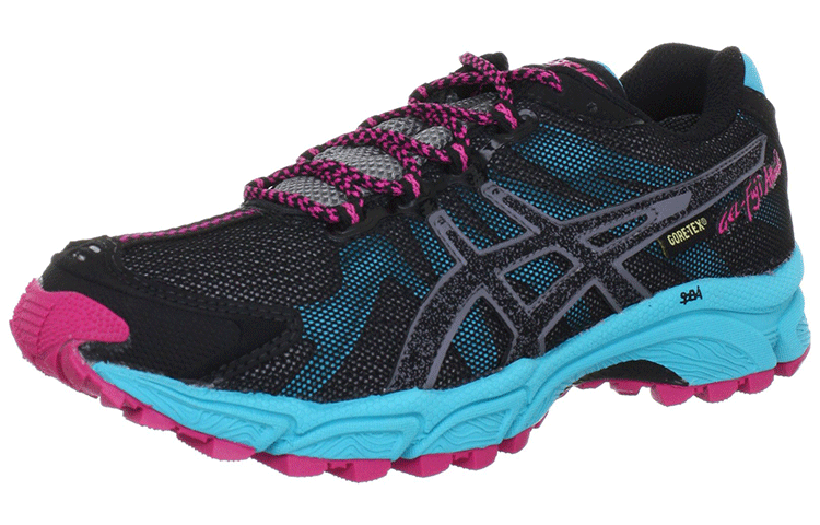 Lookbook (W) ASICS Gel-FujiAttack ''Noir Bleu'' T2D5N-9099