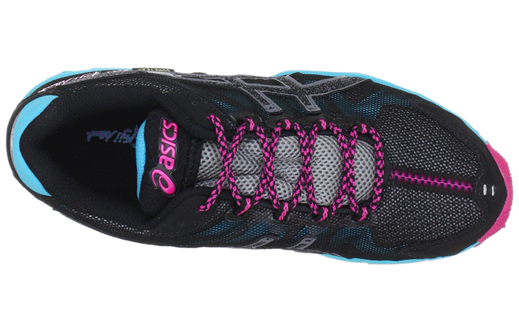 Shop (W) ASICS Gel-FujiAttack ''Noir Bleu'' T2D5N-9099