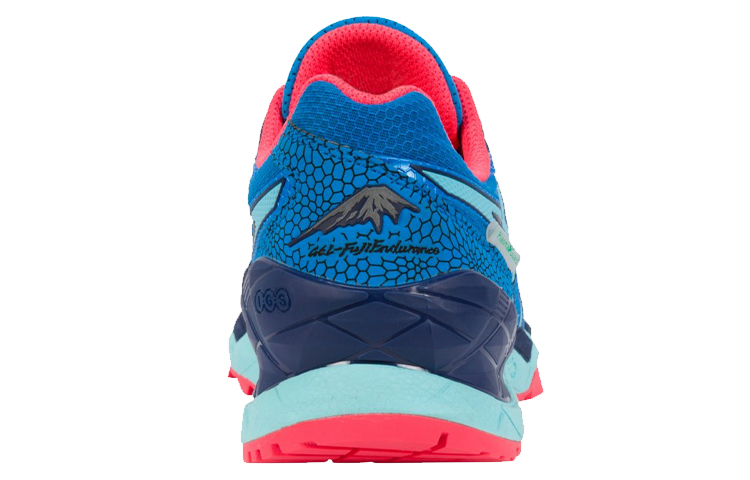 Lookbook Asics Gel-FujiEndurance 跑步鞋 女性款 藍紅