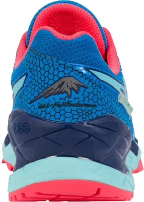 Asics Gel-FujiEndurance 跑步鞋 女性款 藍紅 Lookbook Asics Gel-FujiEndurance 跑步鞋 女性款 藍紅