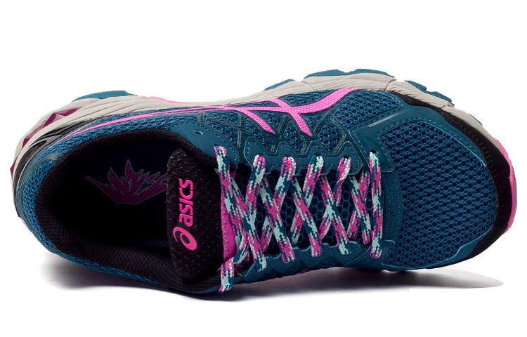 Lookbook (W) ASICS Gel-FujiTrabuco 4 ''Blauw Roze'' T5L6N-5335