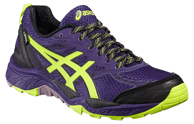 Lookbook (Women) ASICS GEL-FujiTrabuco 5 GTX 'Purple Yellow' T6J6N-3307