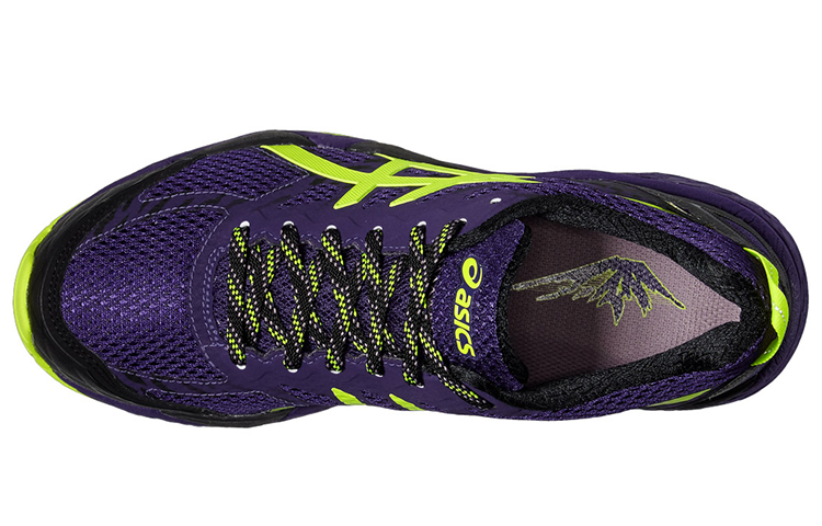Shop (Women) ASICS GEL-FujiTrabuco 5 GTX 'Purple Yellow' T6J6N-3307