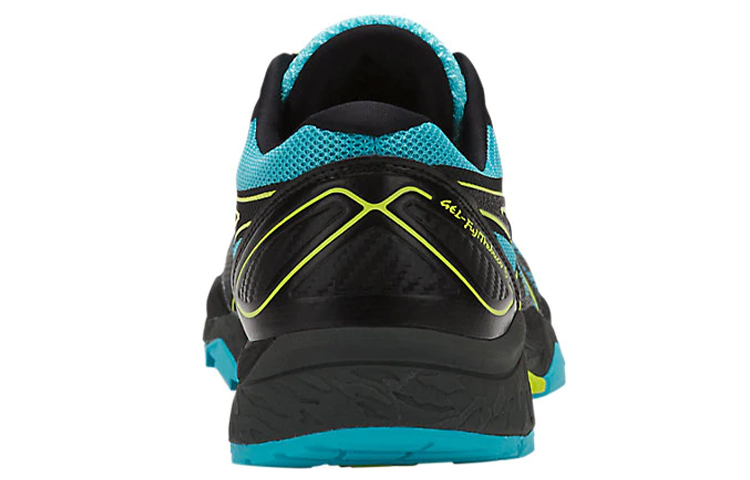 Purchase (Women) ASICS GEL-FujiTrabuco 6 Black/Blue/Yellow T7E9N-400