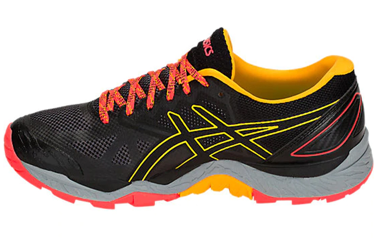 (Women) ASICS Gel-Fujitrabuco 6 Black/Yellow/Red T7E9N-001