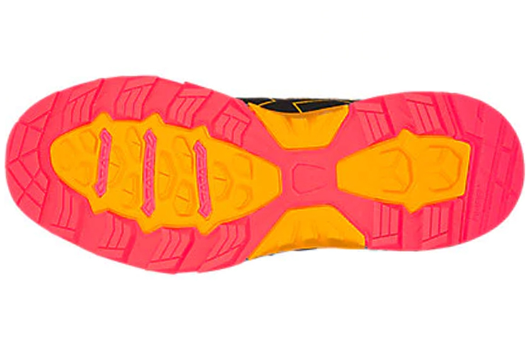 Details for (Women) ASICS Gel-Fujitrabuco 6 Black/Yellow/Red T7E9N-001