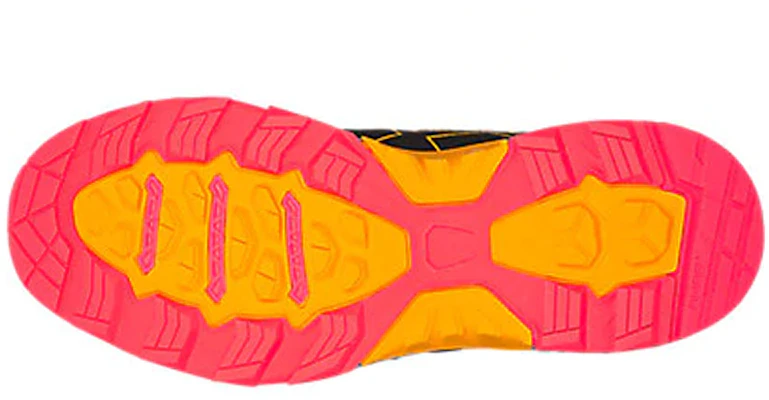 (Women) ASICS Gel-Fujitrabuco 6 Black/Yellow/Red T7E9N-001 Details for (Women) ASICS Gel-Fujitrabuco 6 Black/Yellow/Red T7E9N-001