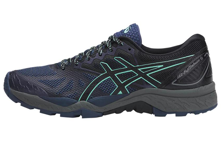 (Women) ASICS Gel-Fujitrabuco 6 Blue Green 'Black' T7E9N-5090