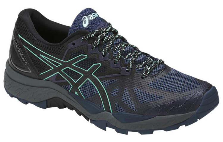Lookbook (Women) ASICS Gel-Fujitrabuco 6 Blue Green 'Black' T7E9N-5090