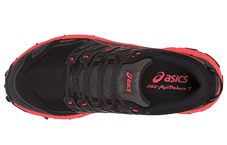 Shop (Women) ASICS Gel-Fujitrabuco 7 GTX 'Dark Grey Flash Coral' 1012A190-020