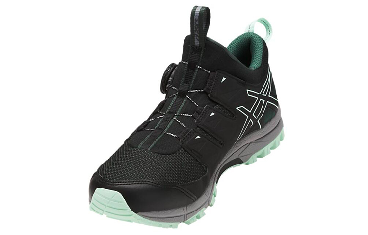 Shop (Women) ASICS Gel-FujiTrabuco 'Black White' T7F7N-8590