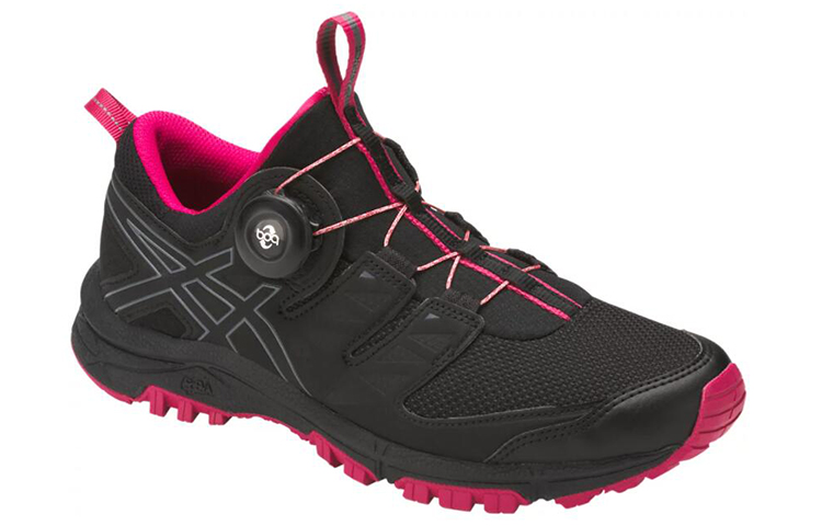 Lookbook (Women) ASICS Gel-FujiTrabuco 'Carbon Black Pink' T7F7N-9097