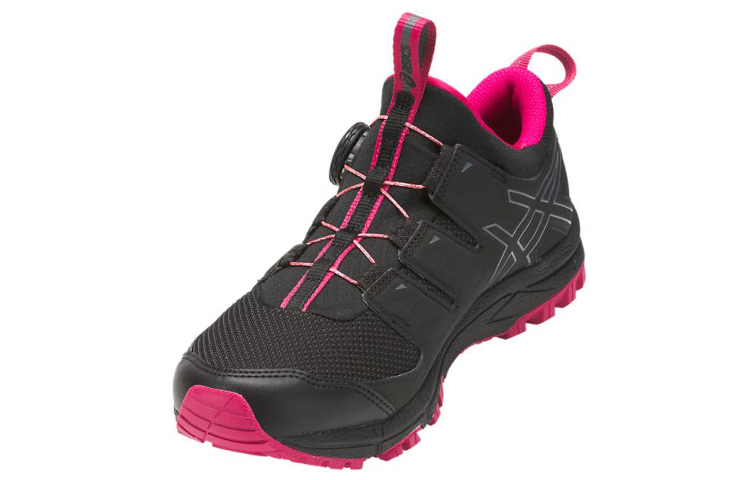 Shop (Women) ASICS Gel-FujiTrabuco 'Carbon Black Pink' T7F7N-9097