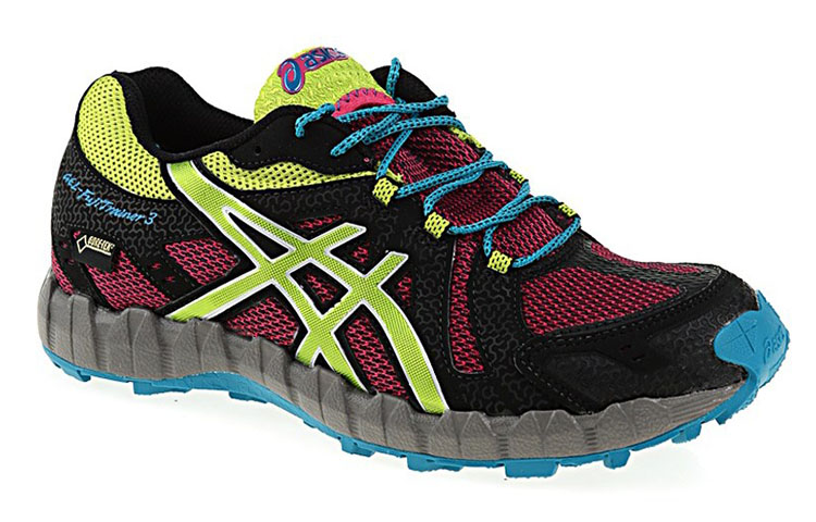 Order Asics Gel-Fujitrainer 9 G-Tx 緩震耐磨 低筒運動跑步鞋 女式 黑黃