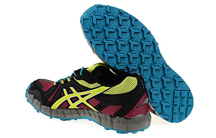 Lookbook Asics Gel-Fujitrainer 9 G-Tx 緩震耐磨 低筒運動跑步鞋 女式 黑黃