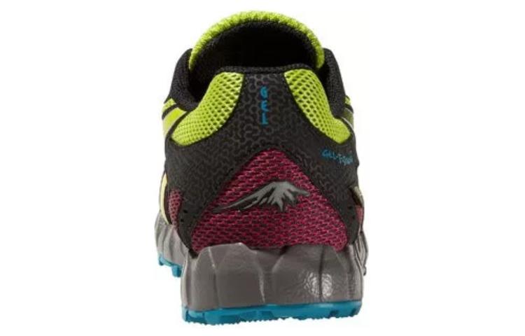 Shop Asics Gel-Fujitrainer 9 G-Tx 緩震耐磨 低筒運動跑步鞋 女式 黑黃