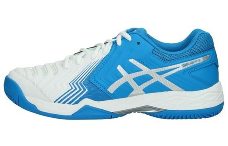 (Women) ASICS Gel-Game 6 Clay 'White Blue' E756Y-0143