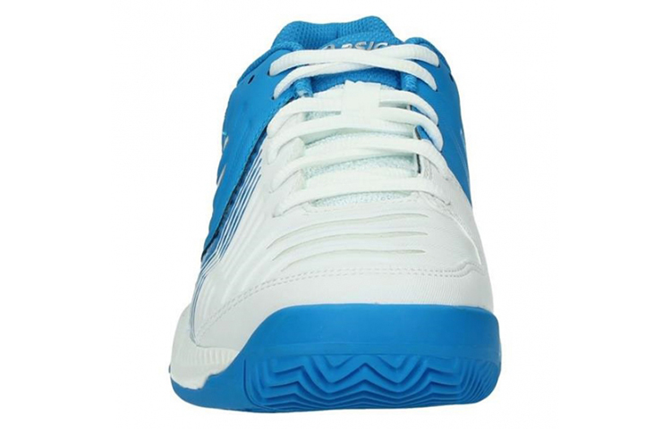 Shop (W) アシックス ゲルゲーム6 クレー 白/青 E756Y-0143