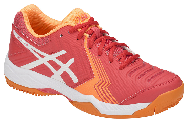 Order (W) ASICS Gel-Game 6 Clay Coralicious Bianco Arancione Pop ''Rosso'' E756Y-3001