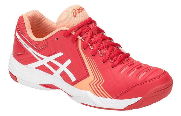 Lookbook (W) ASICS Gel-Game 6 Lage Tennis Schoenen Roze/Wit E755Y-600