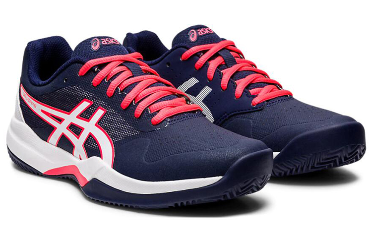 Lookbook (W) ASICS Gel-Game 7 Clay Blau/Pink/Weiß Tennisschuhe 1042A038-405