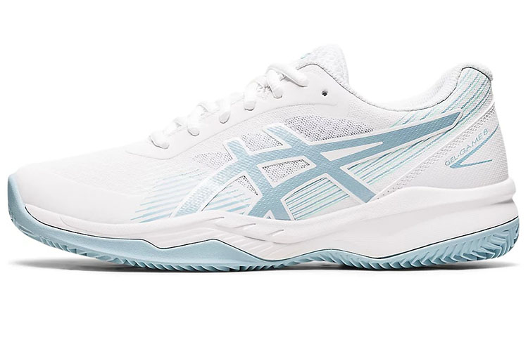 (Women) ASICS Gel-Game 8 Clay 'White Blue' 1042A151-106