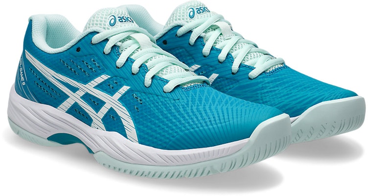 (W) ASICS Gel-Game 9 'Azul Teal Blanco' 1042A211-406 Order (W) ASICS Gel-Game 9 'Azul Teal Blanco' 1042A211-406
