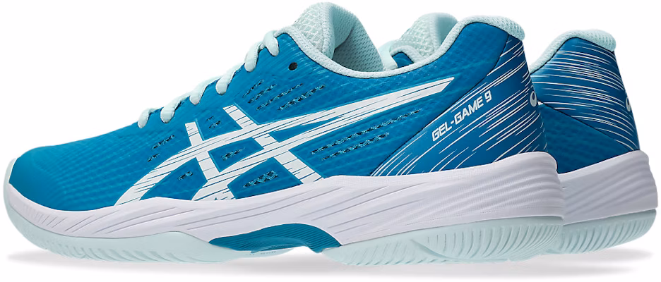(W) ASICS Gel-Game 9 'Azul Teal Blanco' 1042A211-406 Lookbook (W) ASICS Gel-Game 9 'Azul Teal Blanco' 1042A211-406
